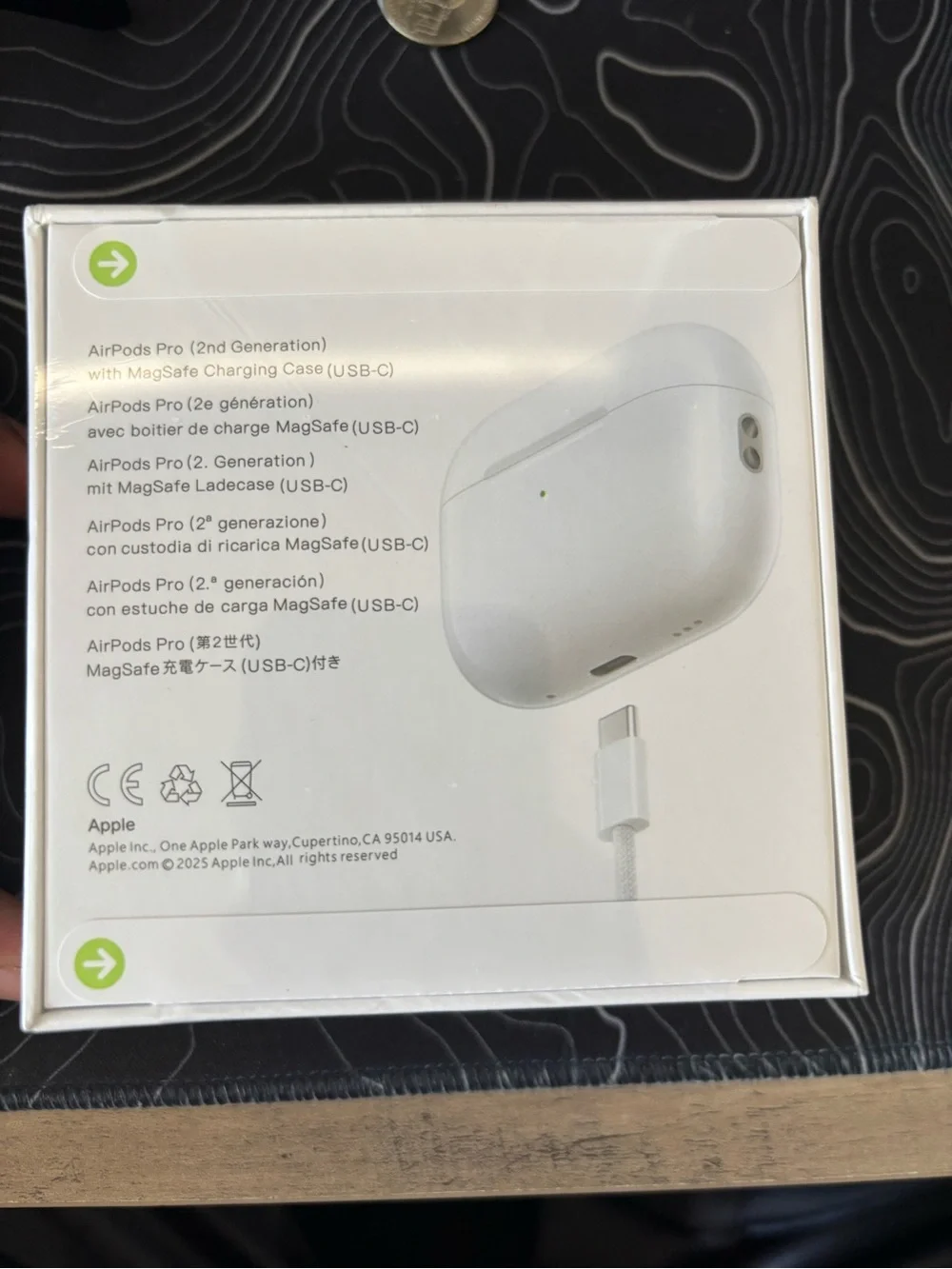 Apple AirPods Pro (2nd Generation) White Charging Case Image